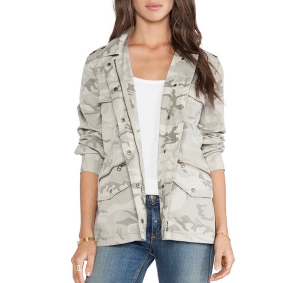 Velvet by Graham & Spencer Jackets & Blazers - Lily Aldridge for Velvet Camo Jacket